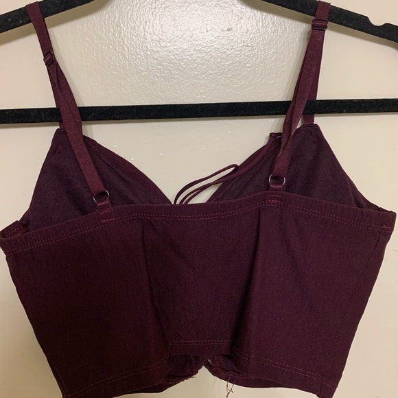 3 for $20 Purple crop top 💜 - Picture 2 of 5